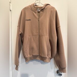 Comfirt Women's Casual Tan Hoodie